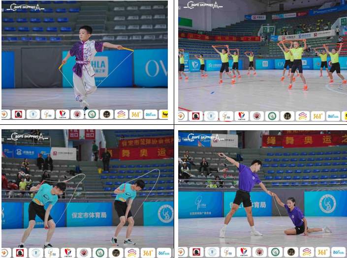 光熠熠, 跳绳, 保定市体育